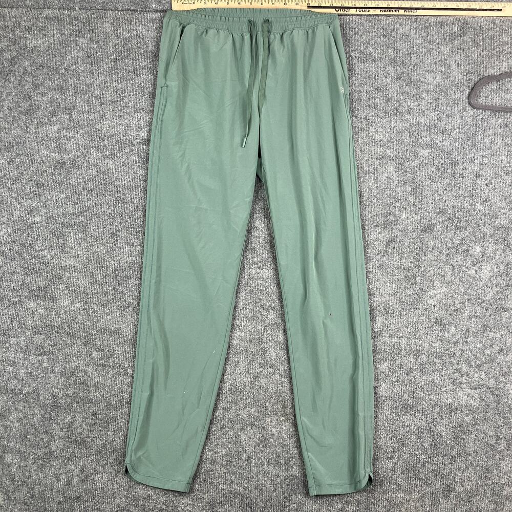 GapFit Joggers Womens Size S Tall Green Lightweight Stretch Drawstring Pockets